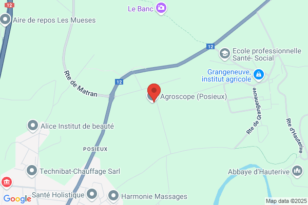 AGROSCOPE Station féd. de recherches sur la produc- tion animale et laitière