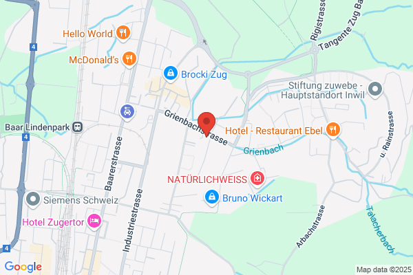 Avis Autovermietung - Zug