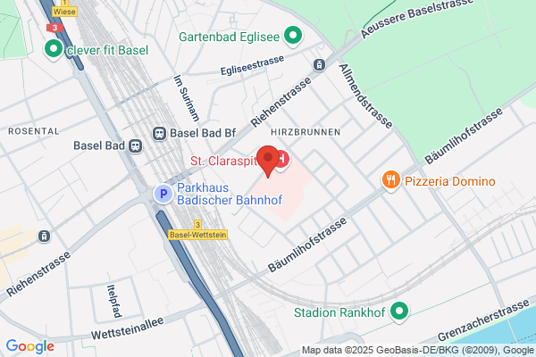 Tiefgarage Parking A West - St. Claraspital | APCOA