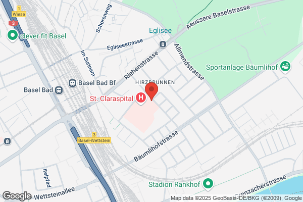 Tiefgarage Parking C West - St. Claraspital | APCOA