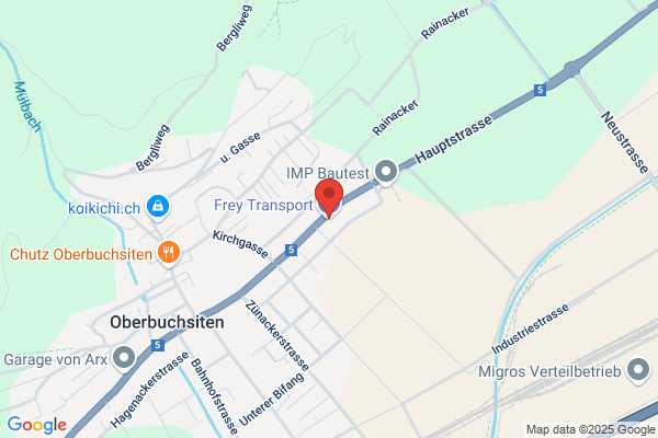 Frey Transport AG Oberbuchsiten, Zweigniederlassung Balsthal