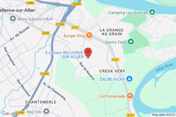 Alimentation du Centre