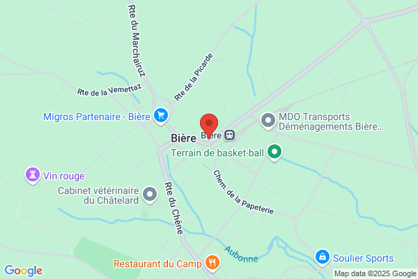 Transports de la région Morges Bière Cossonay