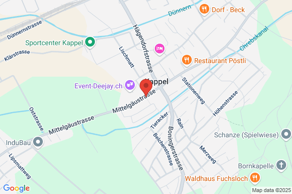 Kiosk beim Kreuz
