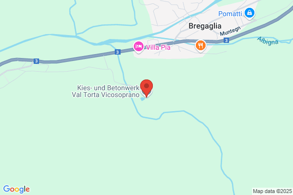 Kies u. Betonwerk Val Torta Vicosoprano AG