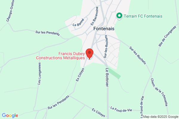 Francis Dubey constructions métalliques SA