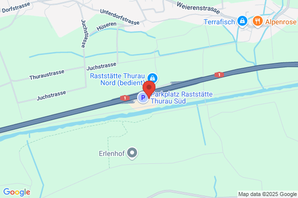 Tankstelle Autobahn- raststaette Thurau