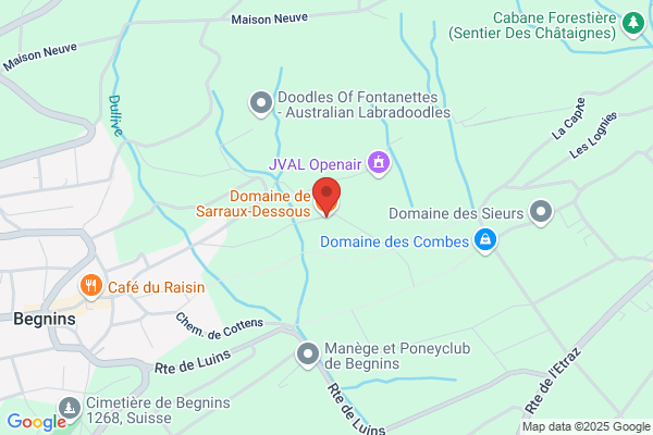 Domaine de Sarreaux- Dessous SA