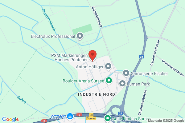 PSM Markierungen Hannes Püntener