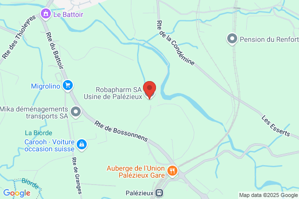 Robapharm SA Usine de Palézieux