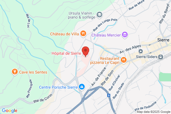 Réseau Santé Valais Clinique de Sainte-Claire Chirurgie