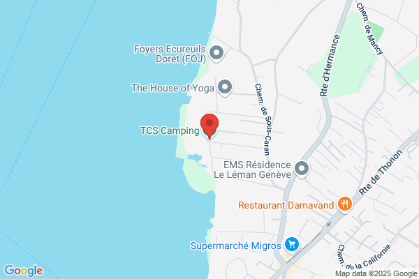 Camping TCS Pointe à la Bise