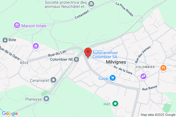 Autocarrefour Colombier SA