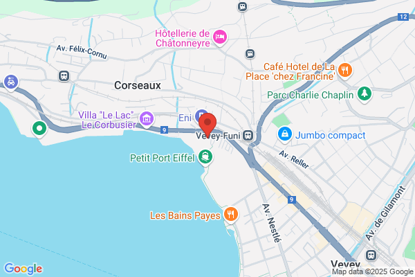 Restaurant Vevey Corseaux Plage