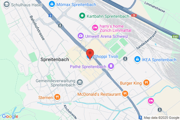 HANS IM GLÜCK - SPREITENBACH Shoppi Tivoli