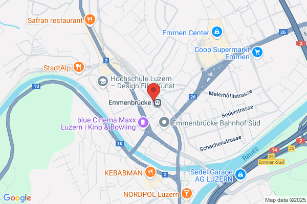 cevahub GmbH, Zweigniederlassung Emmenbruecke