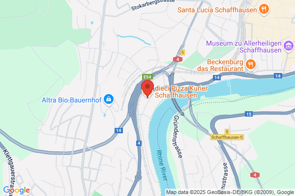 dieci Pizza Kurier Schaffhausen