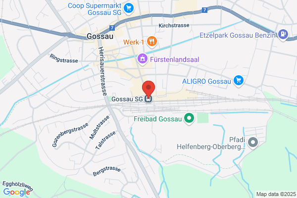 migrolino Gossau Bahnhof