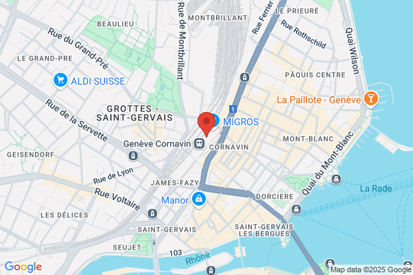Genf, Bahnhof SBB Cornavin