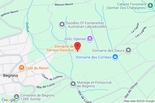 Domaine de Sarreaux- Dessous SA