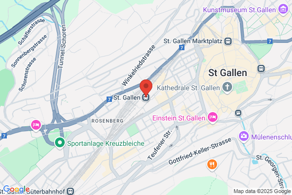 Bahnhof SBB/BT St. Gallen Hauptbahnhof