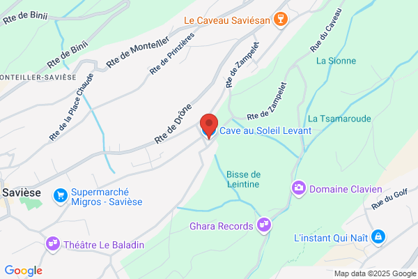 Cave au Soleil Levant Dubuis