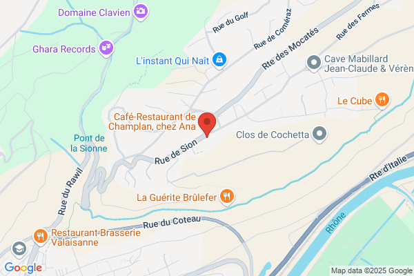 Restaurant Relais du Rawyl Champlan