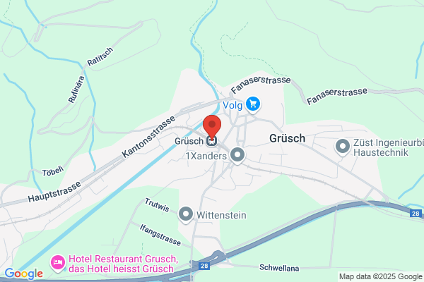 Bahnstation RhB