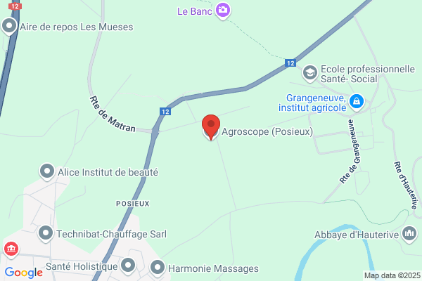 AGROSCOPE Station féd. de recherches sur la produc- tion animale et laitière