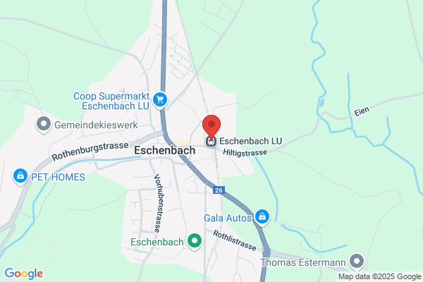SBB Bahnhof Eschenbach