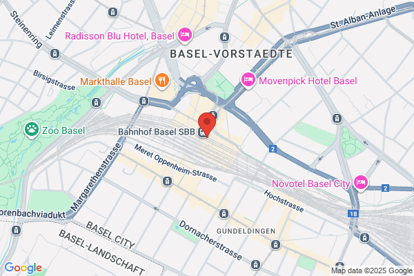 Reisebuero Bahnhof SBB