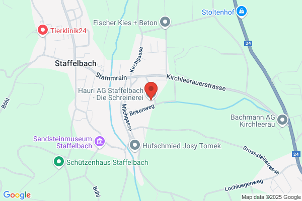 Hauri AG Staffelbach - Die Schreinerei