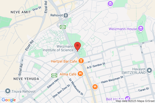 Weizmann Institute of Science Rehovot