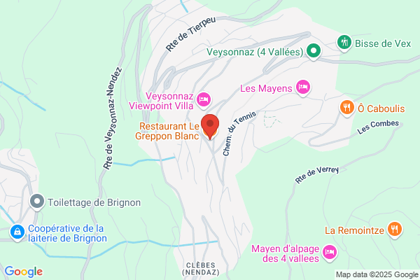Restaurant Greppon Blanc