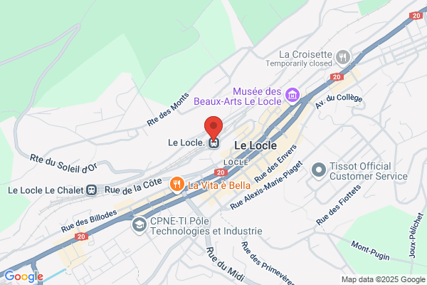 Gare CFF Le Locle Ville
