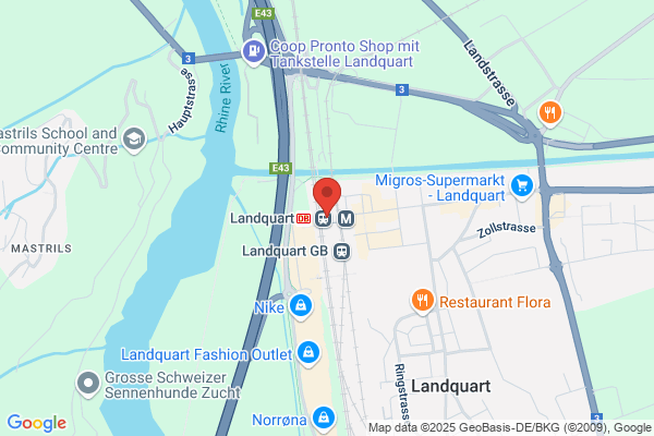 Rhaetische Bahn Bahnhof SBB/RhB