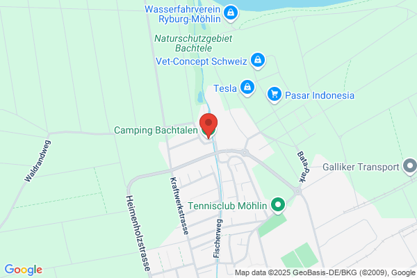 TCS-Campingplatz Bachtalen