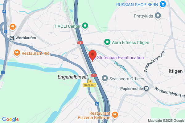 Stufenbau Eventlocation