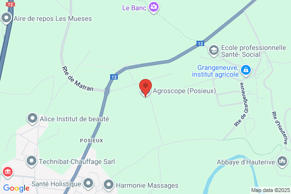 AGROSCOPE Station féd. de recherches sur la produc- tion animale et laitière