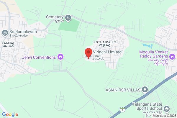 Virinchi Technologies Limited w.e.f., Secunderabad