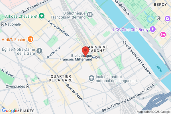 Café-Restaurant Milord, Yolal