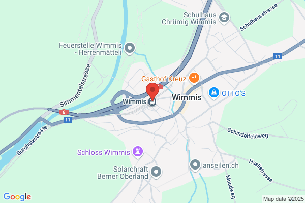 ReiseZentrum BLS Bahnhof Wimmis