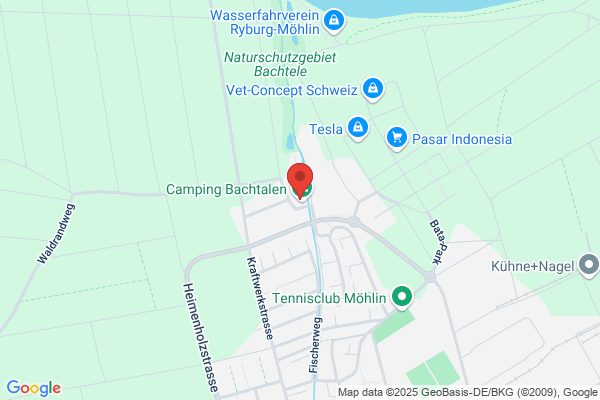 TCS-Campingplatz Bachtalen