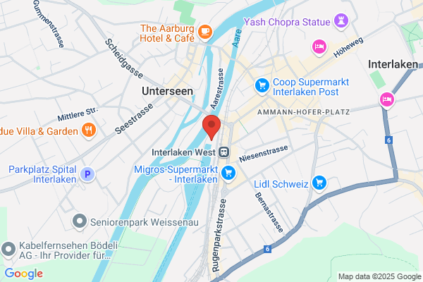 Schiffstation und Werft Interlaken-Brienzersee