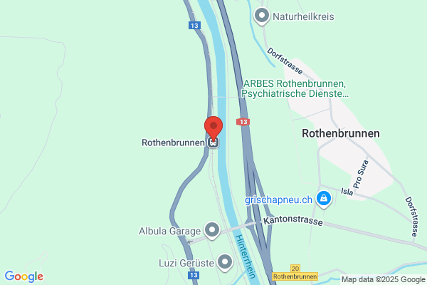 Bahnstation RhB