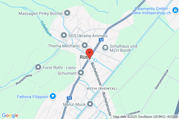 Biene-Bank im Rheintal
