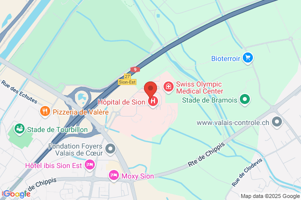 Hôpital de Sion-Champsec Chirurgie
