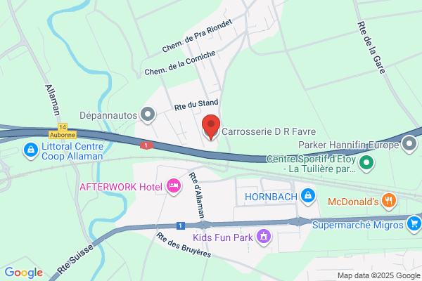 Garage-Carrosserie En Roveray SA