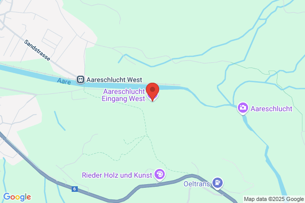 Aareschlucht Eingang West