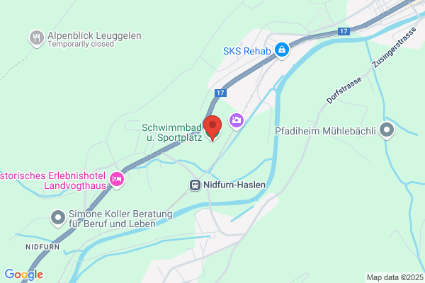 Schwimmbad u. Sportplatz